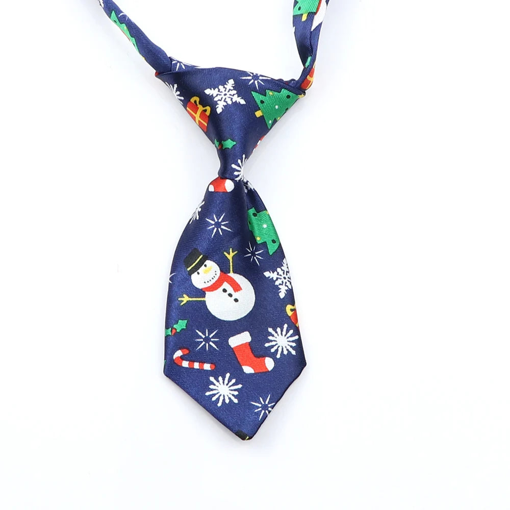 Christmas Ties For Dogs Handmade For Puppy