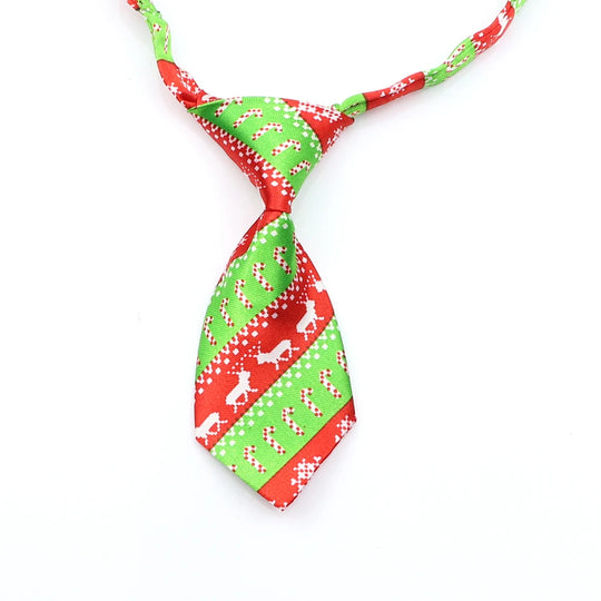 Christmas Ties For Dogs Handmade For Puppy