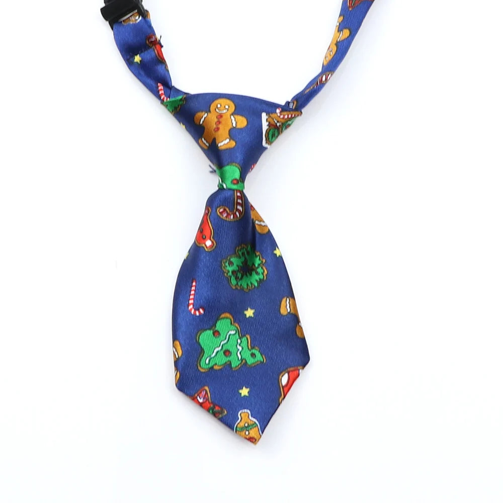 Christmas Ties For Dogs Handmade For Puppy