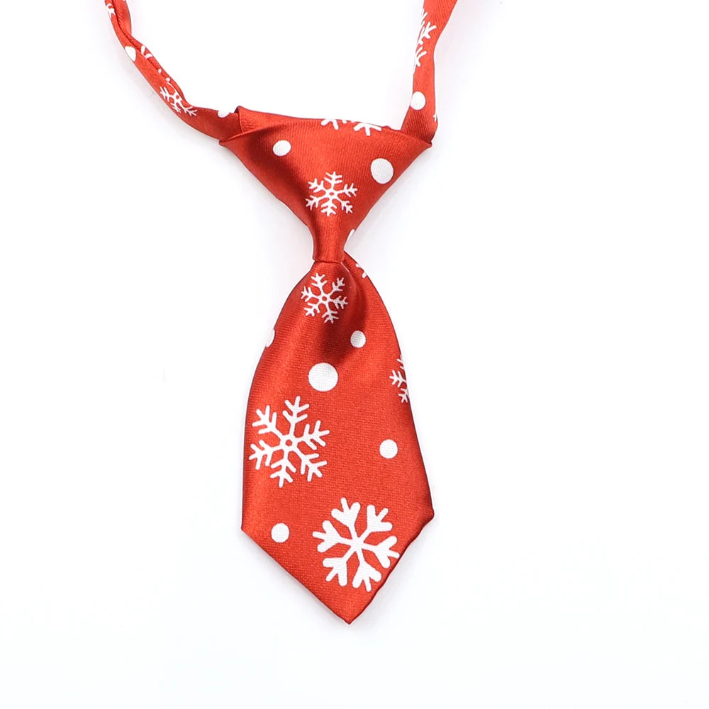 Christmas Ties For Dogs Handmade For Puppy