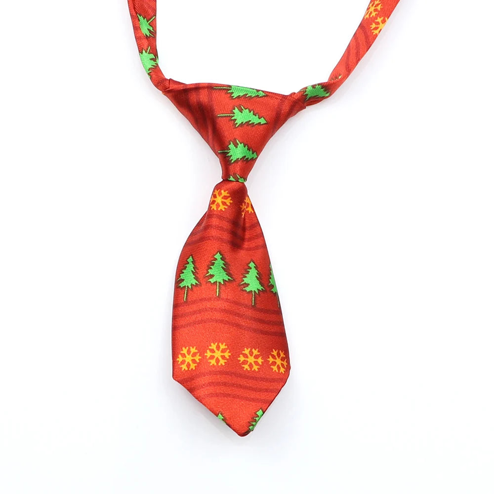 Christmas Ties For Dogs Handmade For Puppy