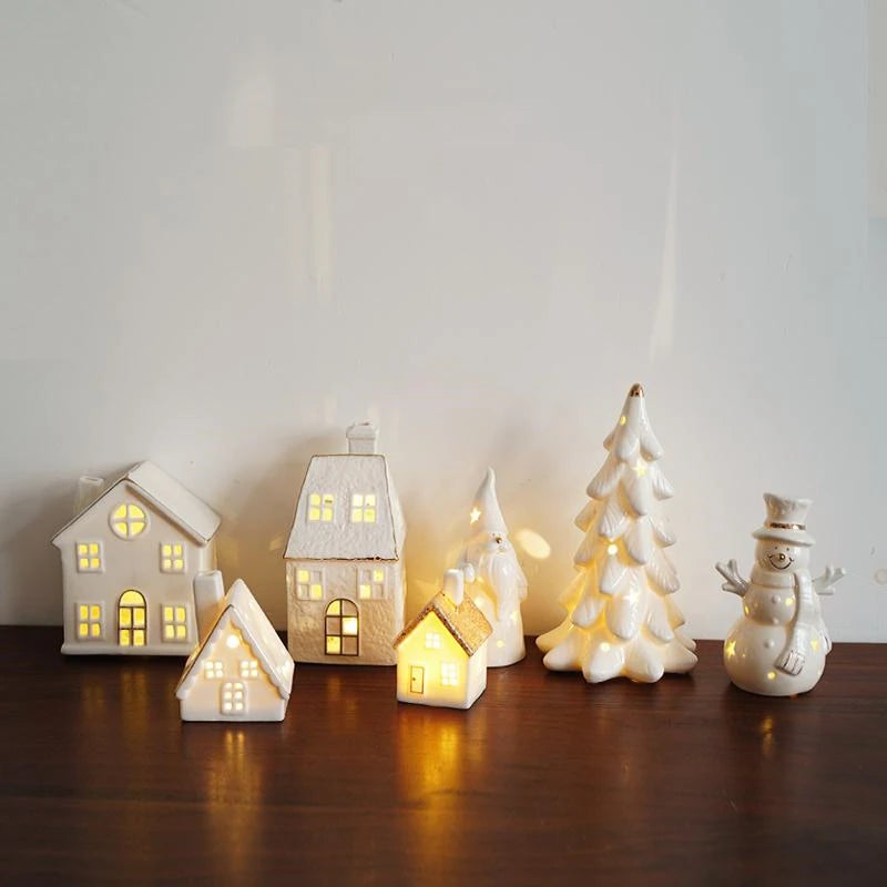 Ornament Christmas Decorations Home Candle Shades