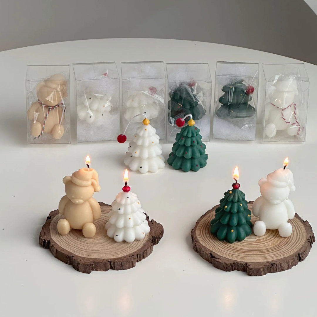 Christmas Candle Tree Holiday Decoration