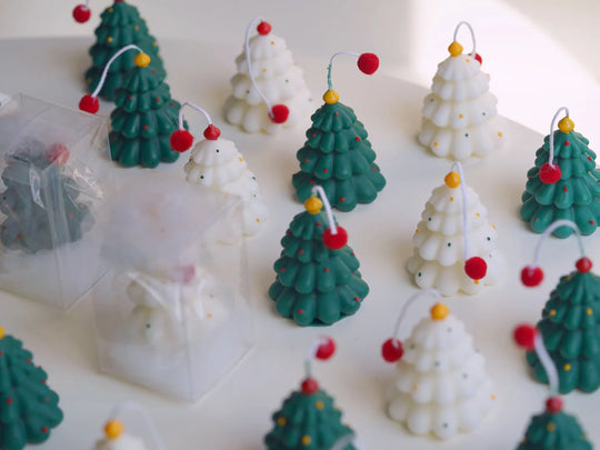 Christmas Candle Tree Holiday Decoration