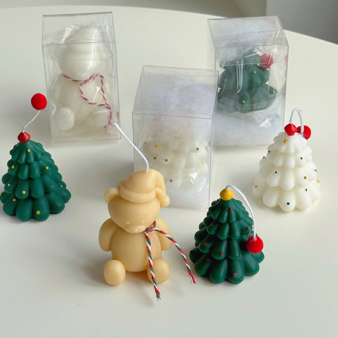 Christmas Candle Tree Holiday Decoration