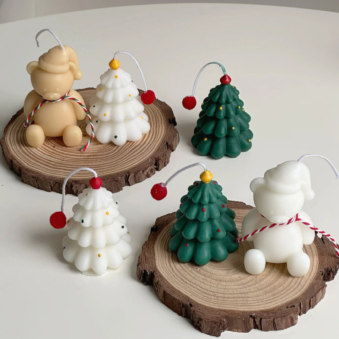 Christmas Candle Tree Holiday Decoration