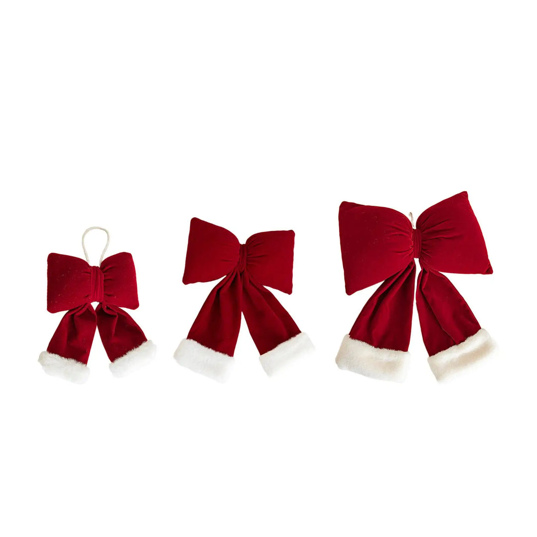 Christmas Bow Hanging Decoration for Living Room