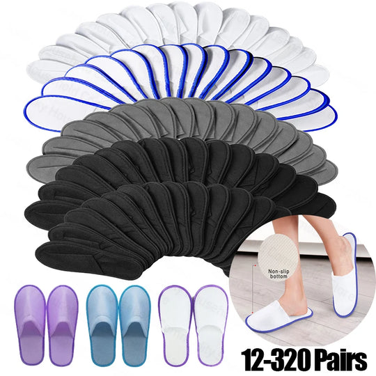 Disposable  Wedding Slippers  Unisex for Travel/Home