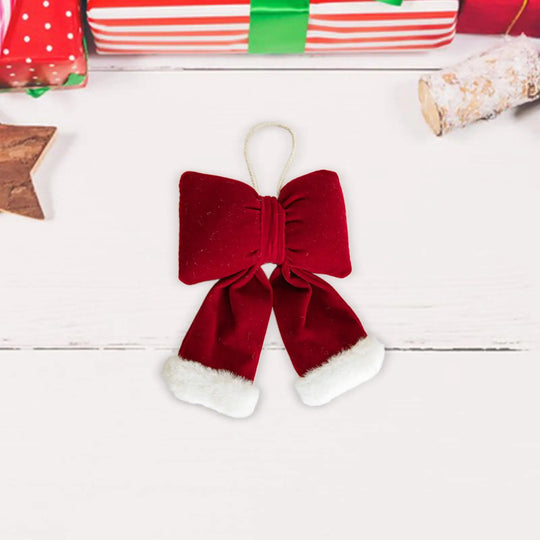 Christmas Bow Hanging Decoration for Living Room