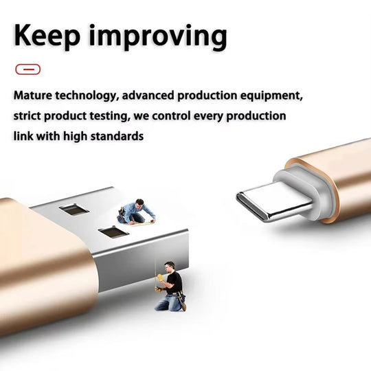 USB A To Type C Cable  Fast Charging