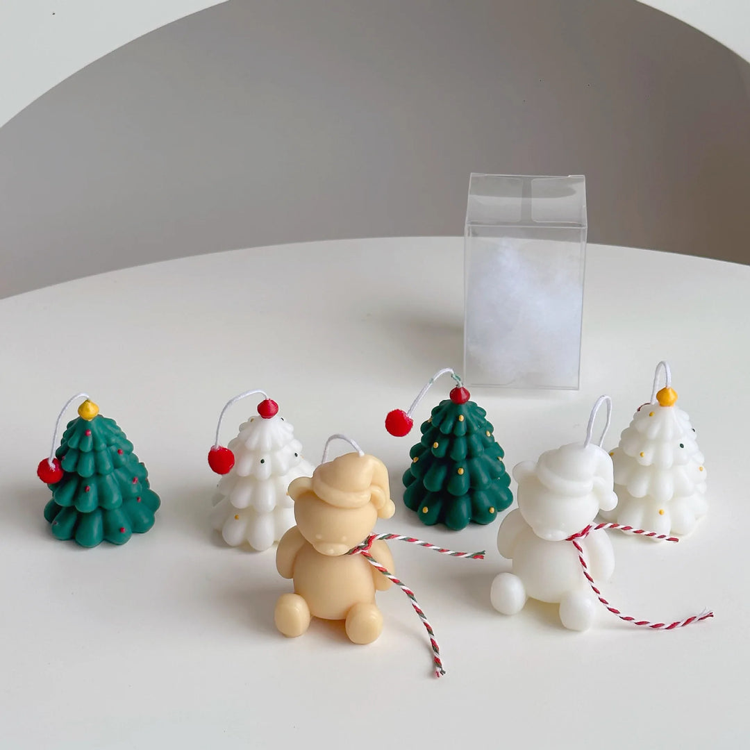 Christmas Candle Tree Holiday Decoration