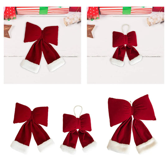 Christmas Bow Hanging Decoration for Living Room