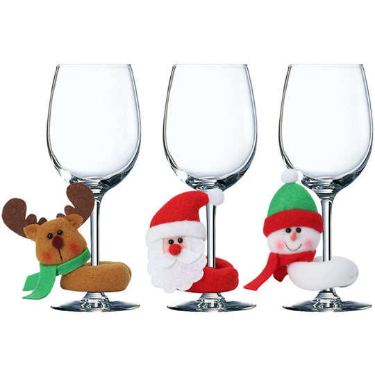 Christmas Home Decoration Ideas Christmas Wine Bottle Set