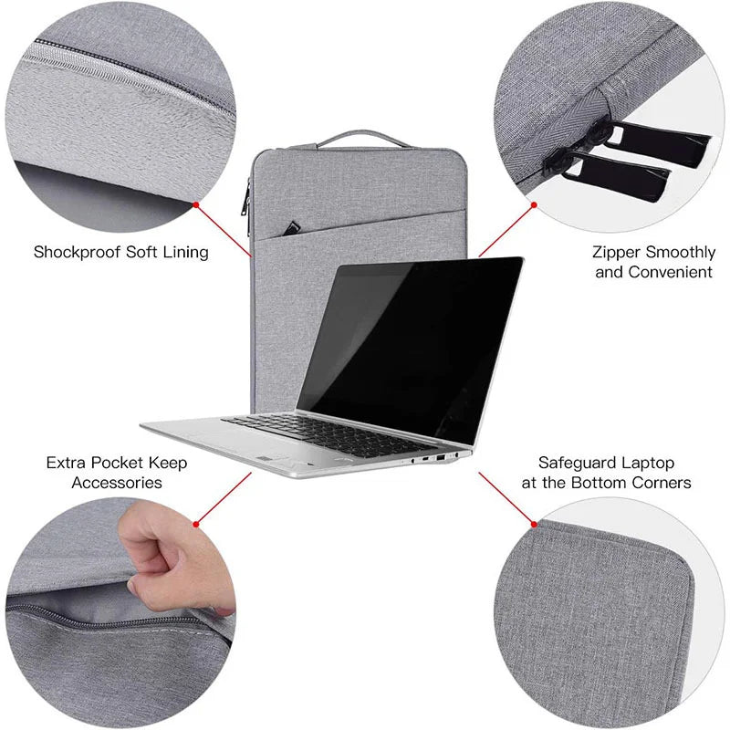 Laptop Sleeve Handbag Case for CHUWI GemiBook Plus