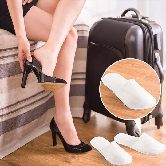 Disposable  Wedding Slippers  Unisex for Travel/Home