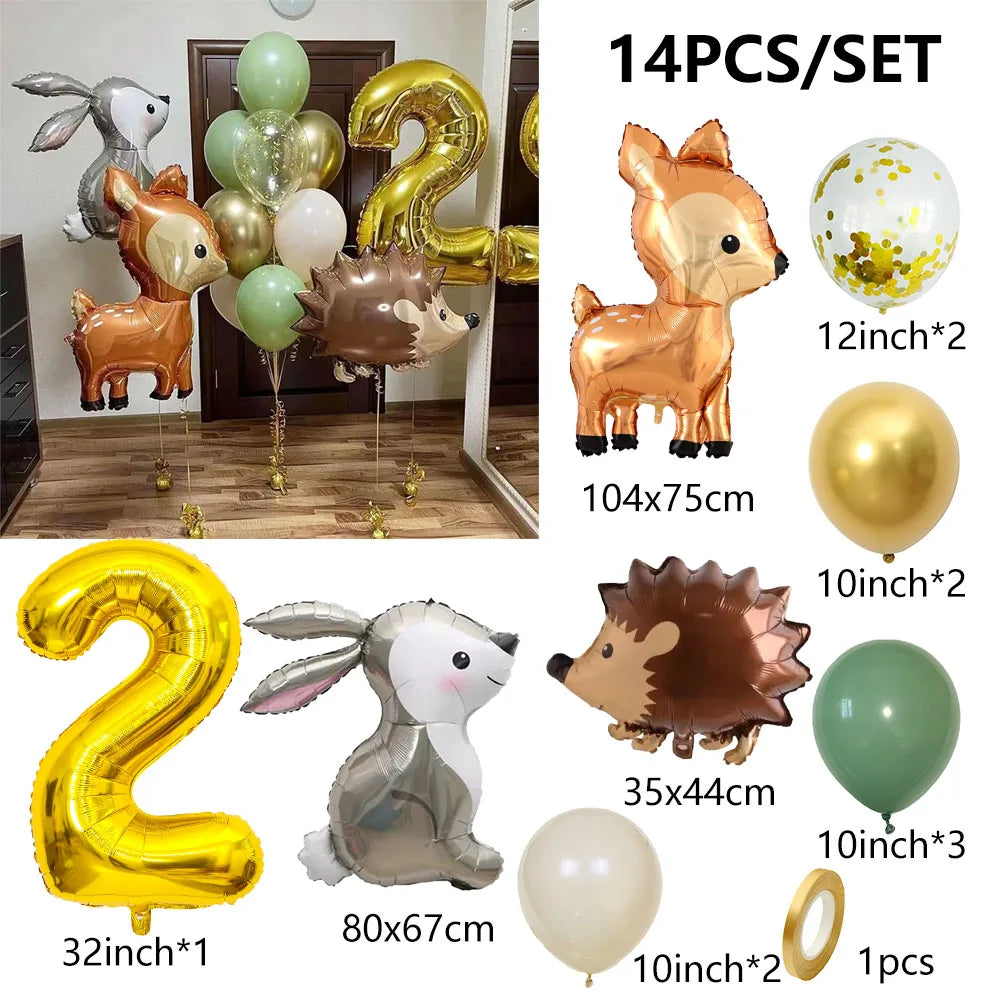 Birthday Party Decorations Kids Boy Girl 1 2 3 4 5 6 7 8 9 Year Old