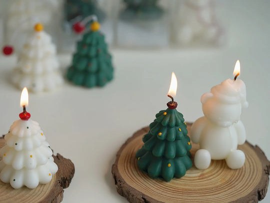 Christmas Candle Tree Holiday Decoration