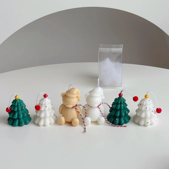 Christmas Candle Tree Holiday Decoration