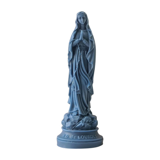 Virgin Mary scented candle.