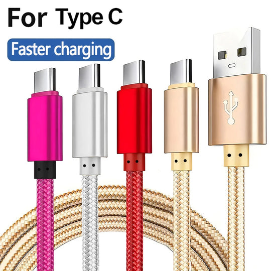 USB A To Type C Cable  Fast Charging