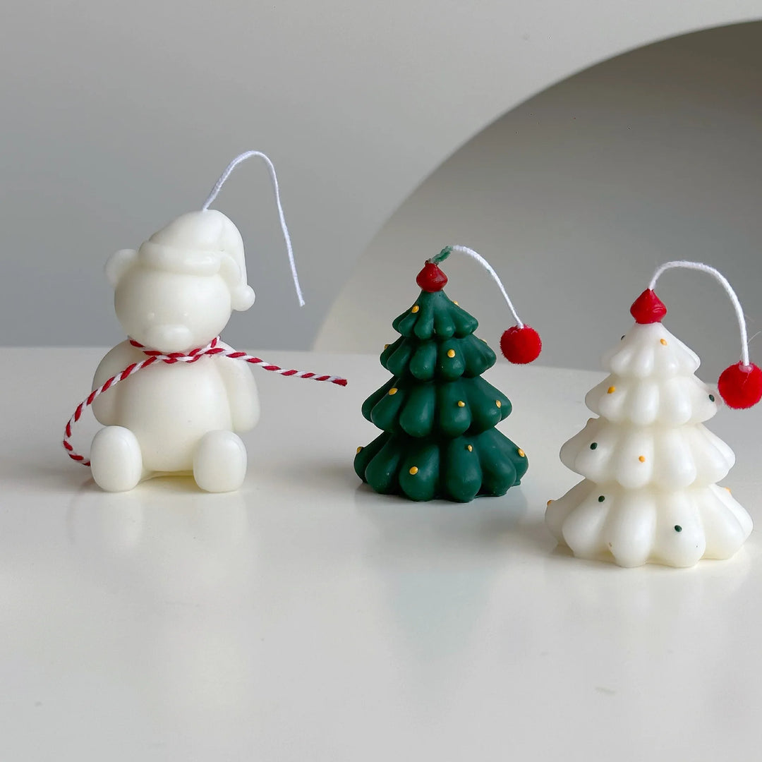 Christmas Candle Tree Holiday Decoration