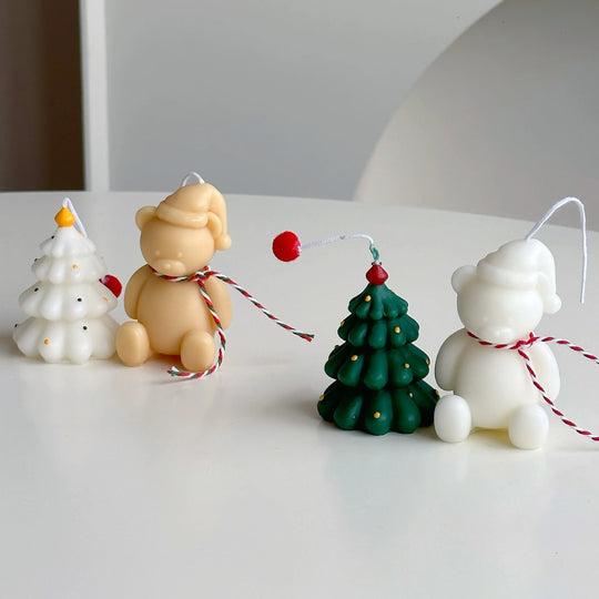 Christmas Candle Tree Holiday Decoration