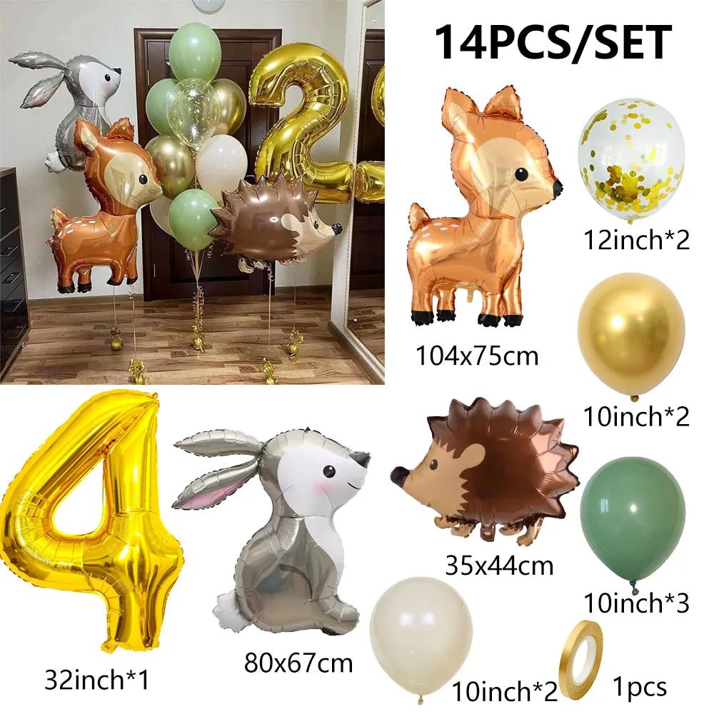 Birthday Party Decorations Kids Boy Girl 1 2 3 4 5 6 7 8 9 Year Old