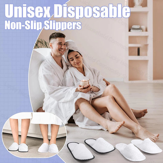 Disposable  Wedding Slippers  Unisex for Travel/Home