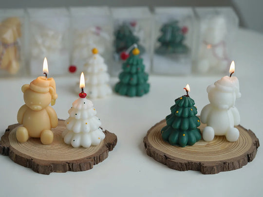 Christmas Candle Tree Holiday Decoration