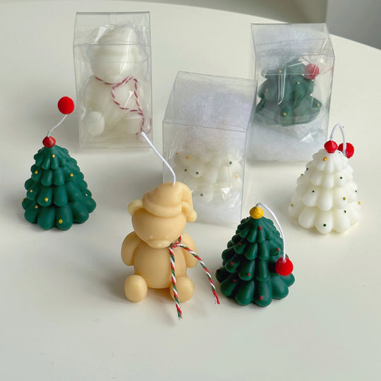 Christmas Candle Tree Holiday Decoration