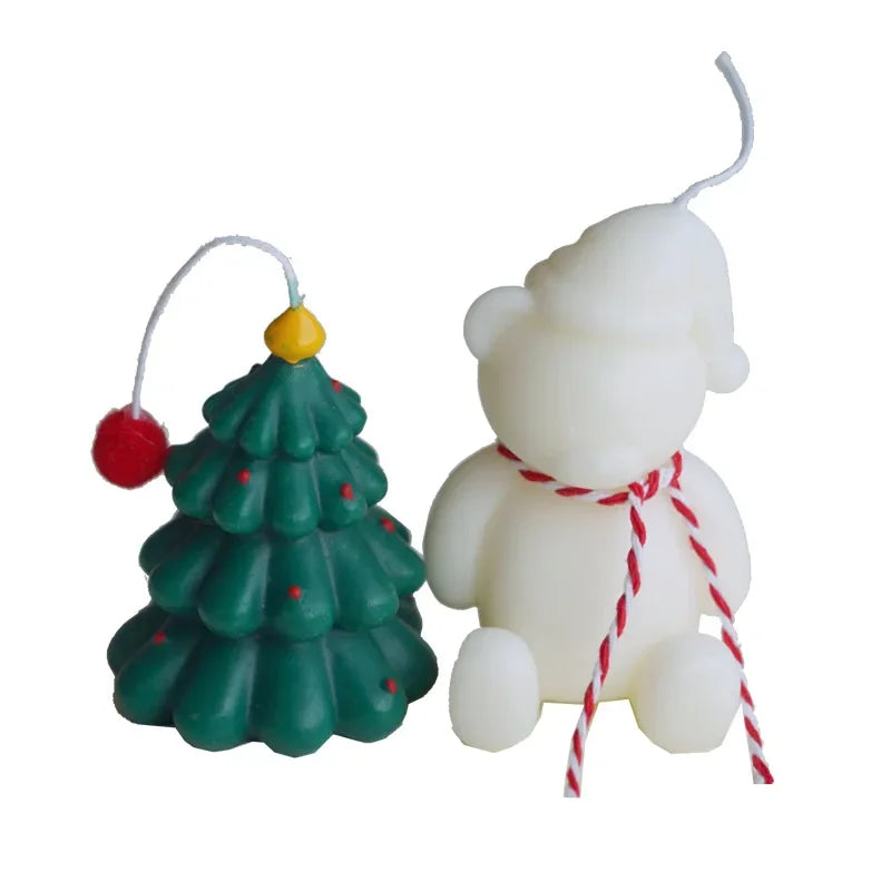 Christmas Candle Tree Holiday Decoration