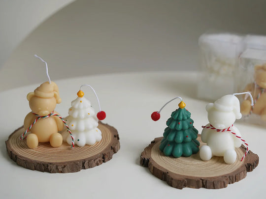 Christmas Candle Tree Holiday Decoration