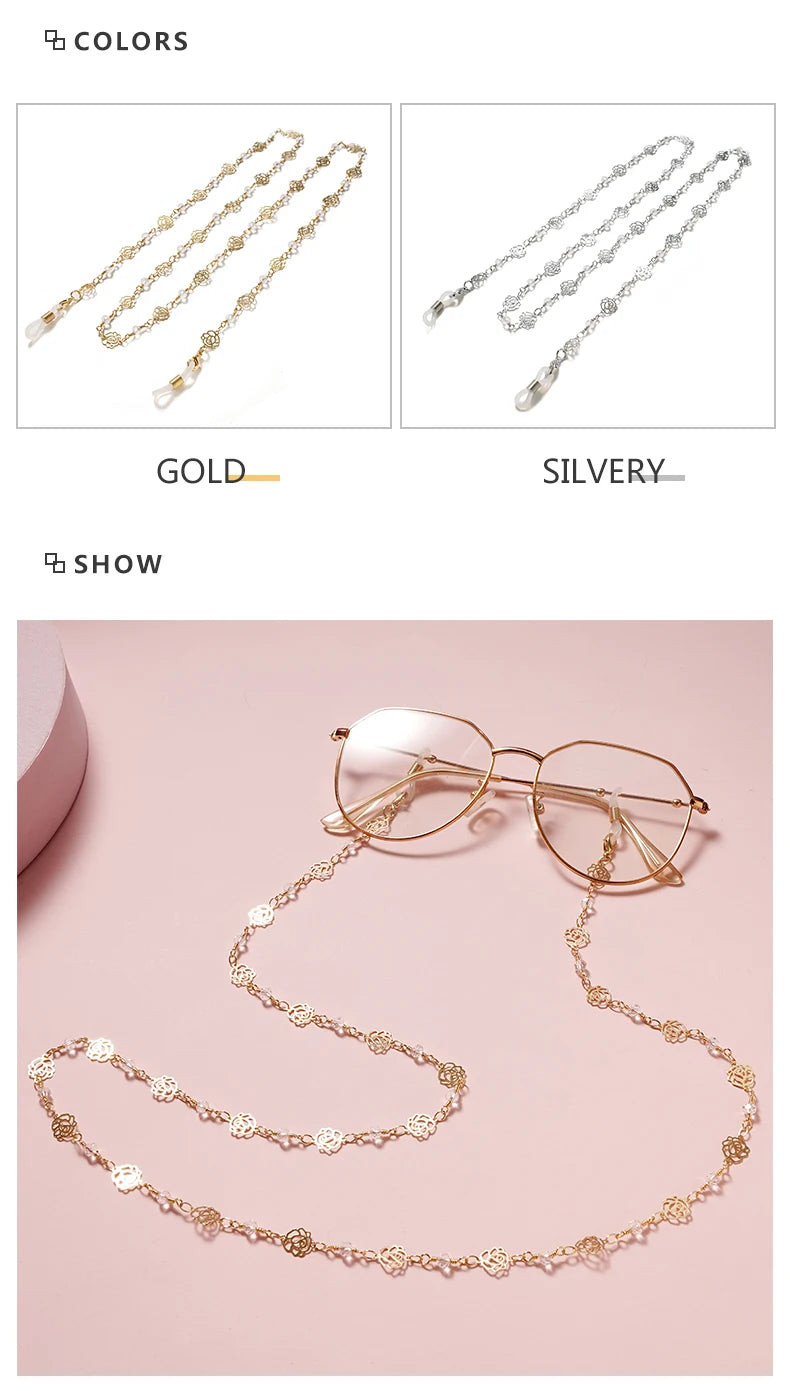 Chains Glasses Chain For Women Eyewear Neck Strap