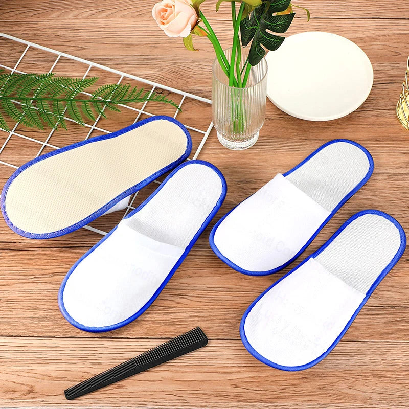 Disposable  Wedding Slippers  Unisex for Travel/Home